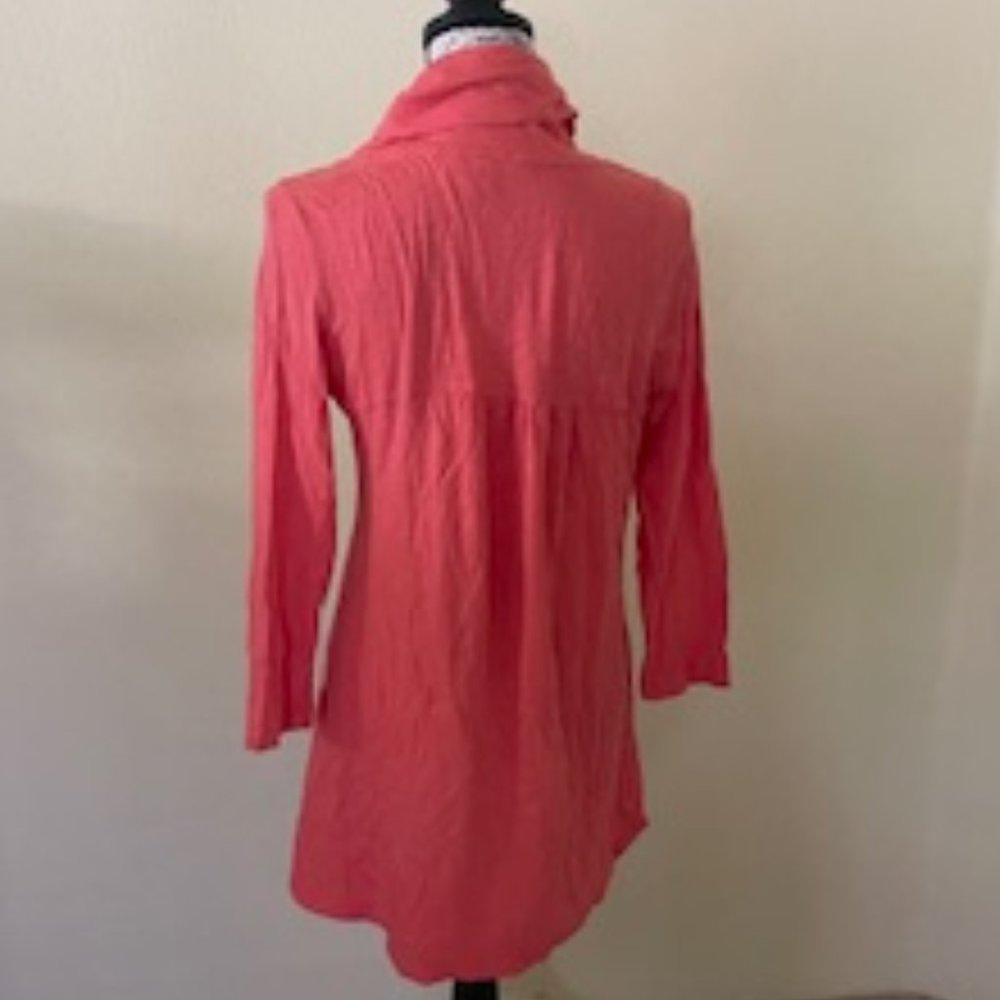 Anthropologie Deletta Long Sleeve Top – Size Large | Vibrant & Stylish - Picture 3 of 4